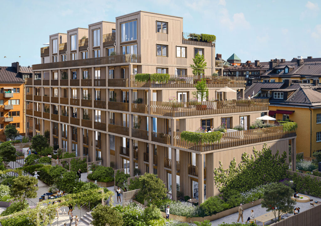 Kv Gårdslunden. Bild Okidoki Arkitekter